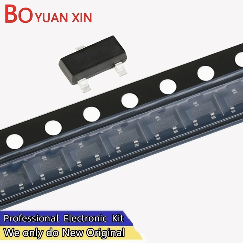 100PCS 1SS181 A3 1SS184 B3 1SS226 C3 1SS187 D3 80V/100mA SOT-23 SMD Switching Diode New Original