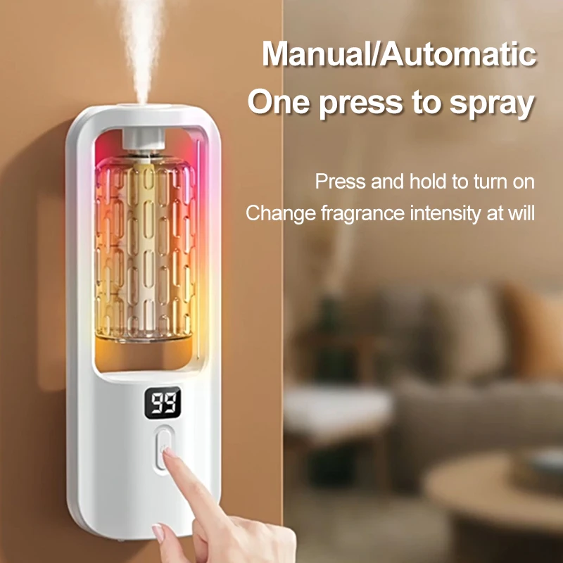 PW3 Automatic Aromatherapy Intelligent Digital Display Automatic Spray Diffuser Machine not including perfume