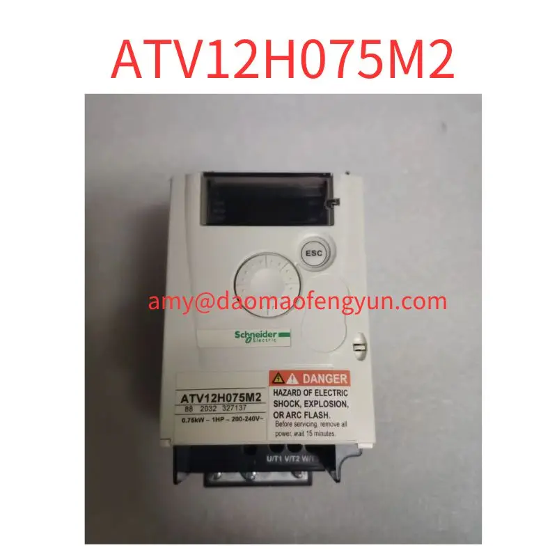 

Second-hand ATV12H075M2 Inverter tested ok 0.75KW/220V