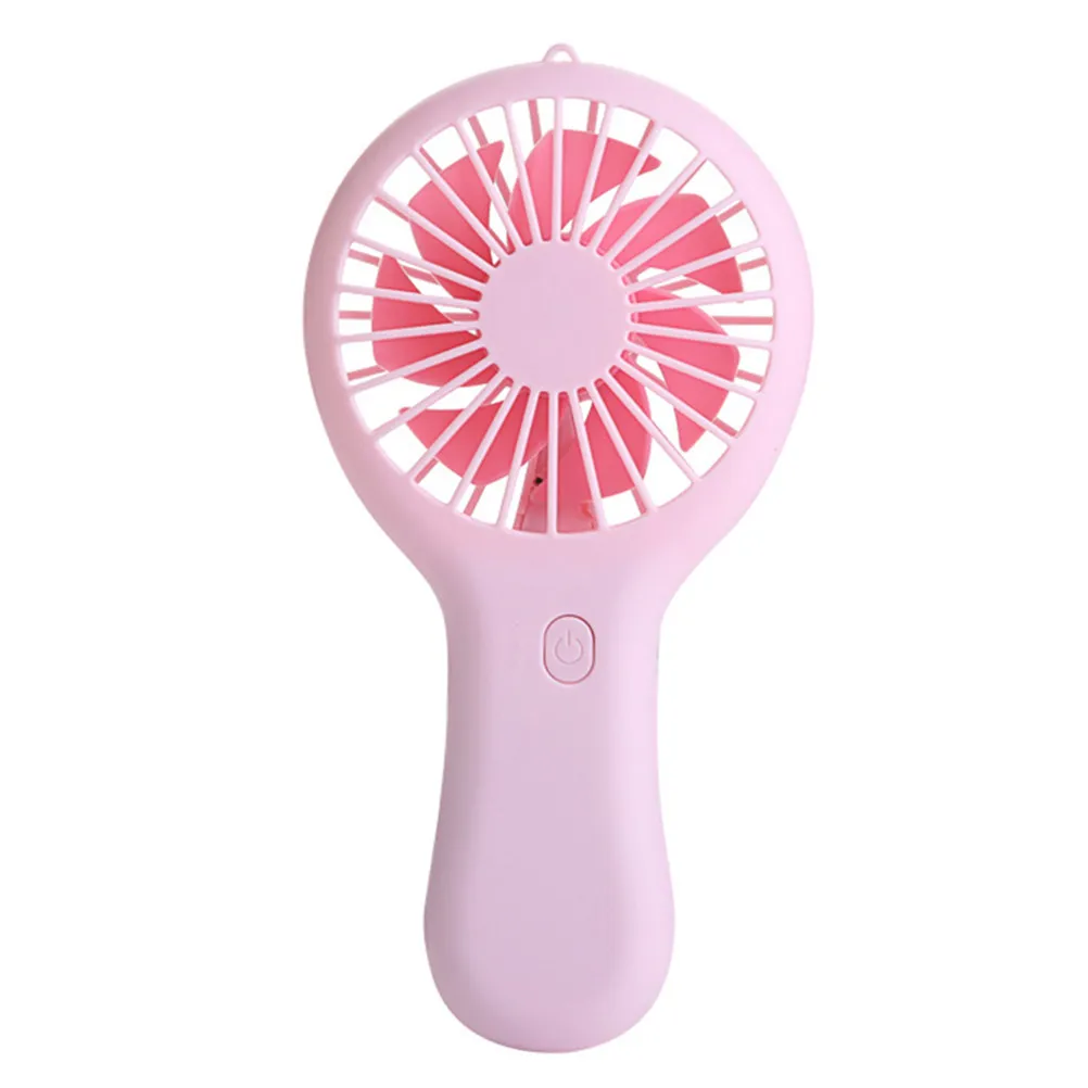Portable USB Rechargeable Mini Handheld Fan 3 Speed Lightweight Personal Cooling Fan for Office Outdoor Travel