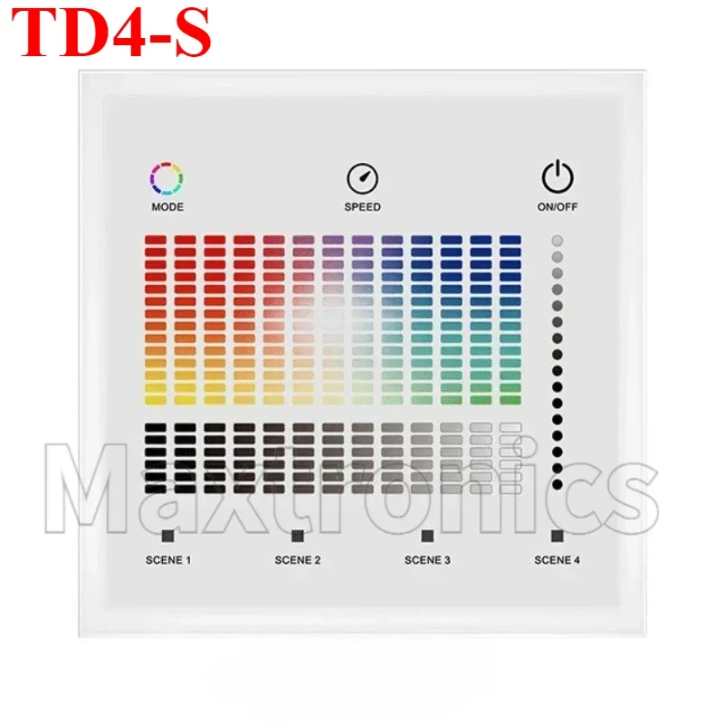 D4 D4-L D4-E D4-P D4-XE DC12-48V Skydance DMX-decoder Numerieke RGBW / enkele kleur / RGB Led-paneel Din Rail / meerdere dimmers Decoder - afbeelding 1