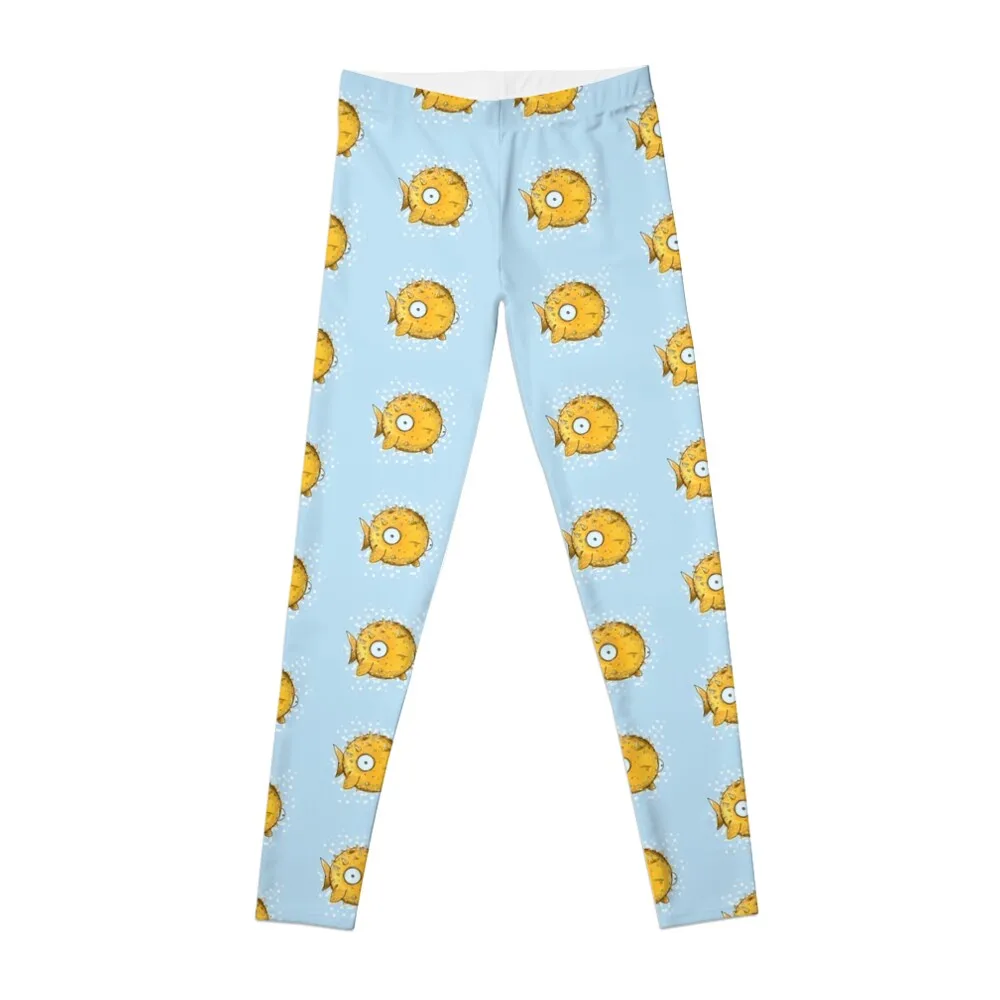 

Pufferfish Leggings Jogger pants high waist gym pants Golf wear Womens Leggings