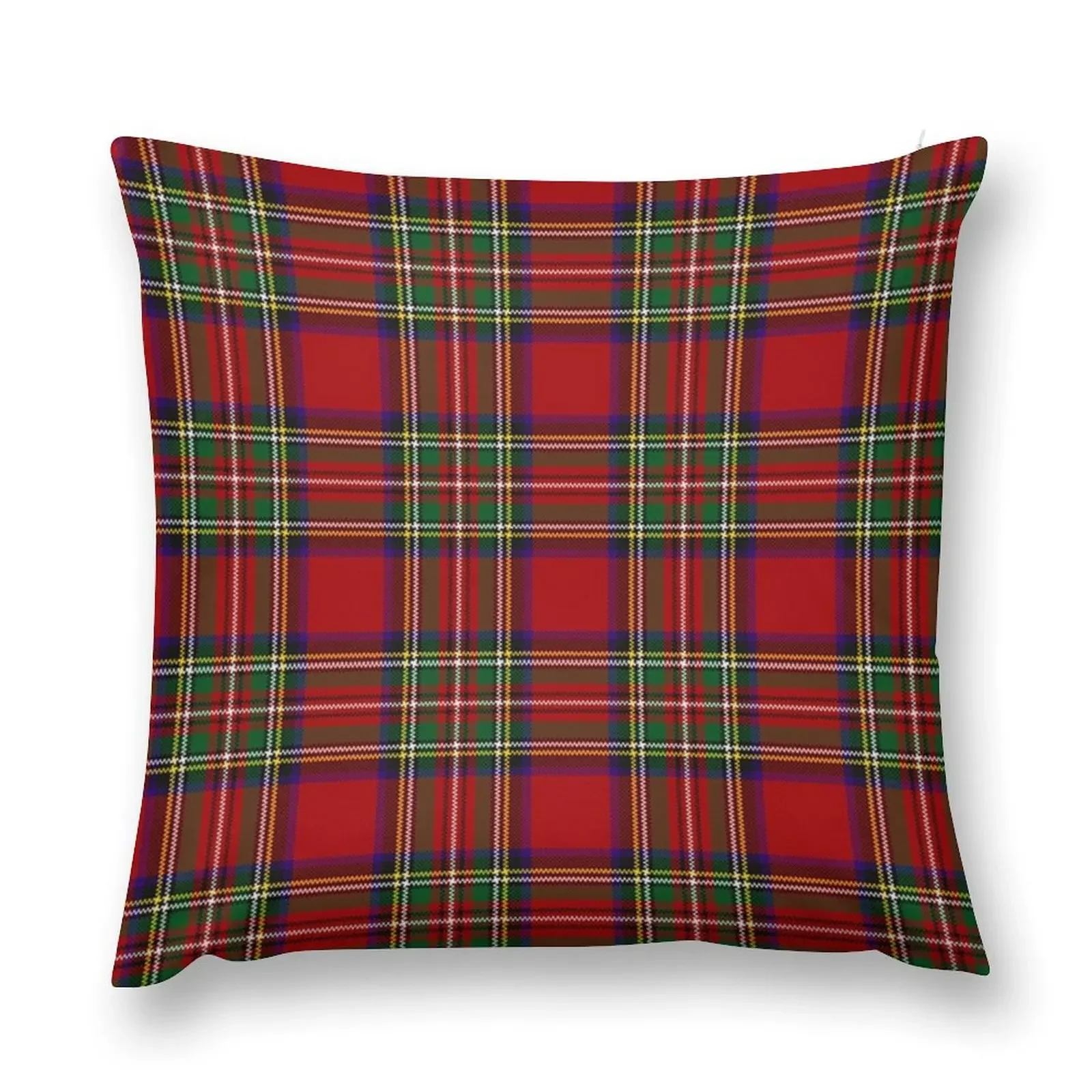 Red Tartan, Stewart Clan Throw Pillow Cusions Cover pillow pillowcase Christmas Pillow Cases christmas decorations 2025