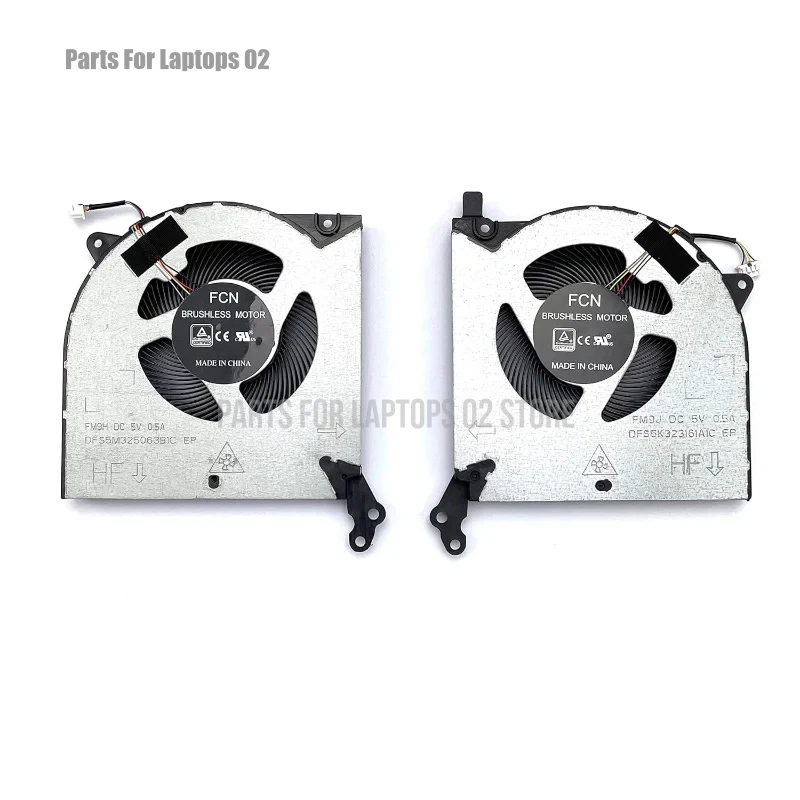 Pp CPU GPU 5V Cooling Fan for Lenovo Legion 15.6