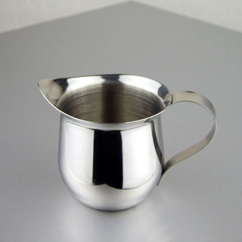 Stainless Steel Coffee Milk Frothing Jug for Cappuccino and Latte Art Foam Pitcher with Multiple Capacity Options
