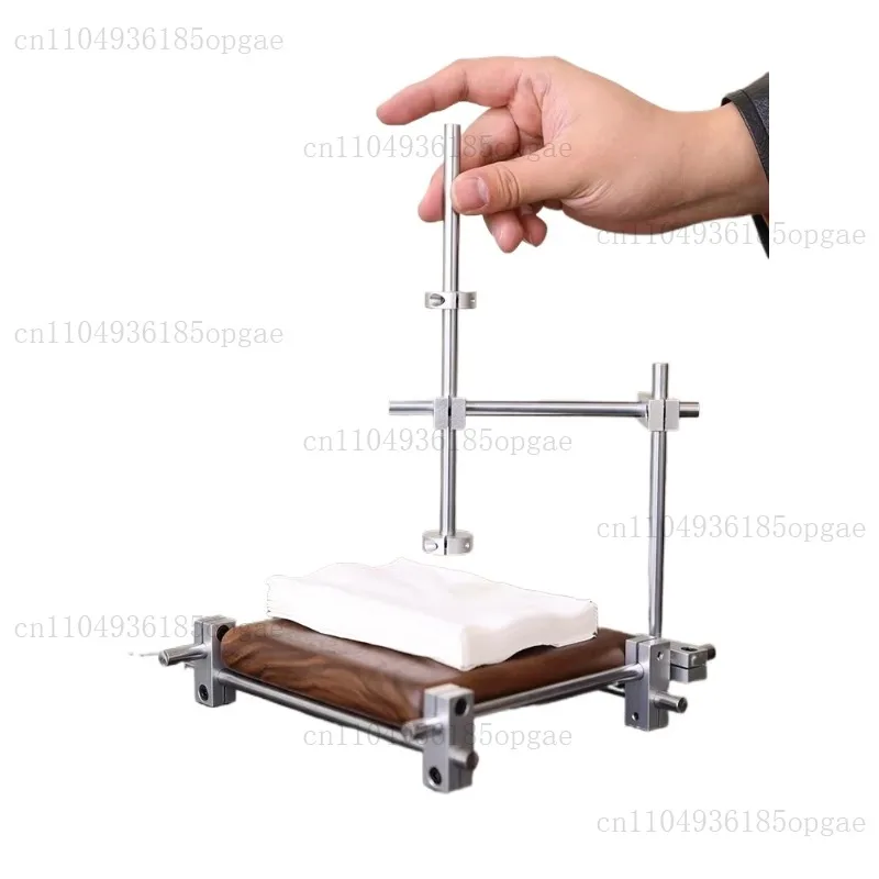 Black Walnut Shelf Optical Axis Heightening Rack Solid Wood Tissue Box Paper Drawing