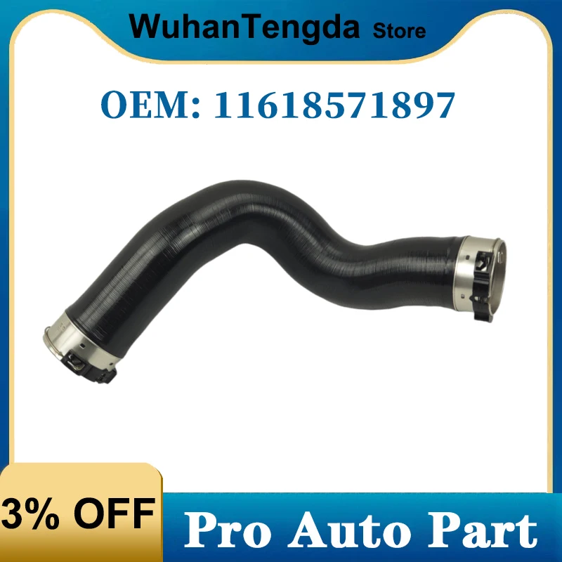 

11618571897 8571897 Turbo Hose Air Tube Intercooler Hose Charging Air Hose for BMW 5' F10 F11 LCI 518d