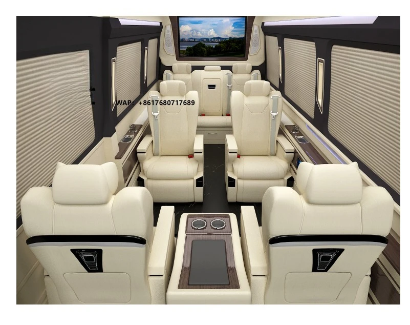2026 Luxury Car Interior Upgrade Full Partition with VIP Customized Interior Modify for  Commuter Hiace
