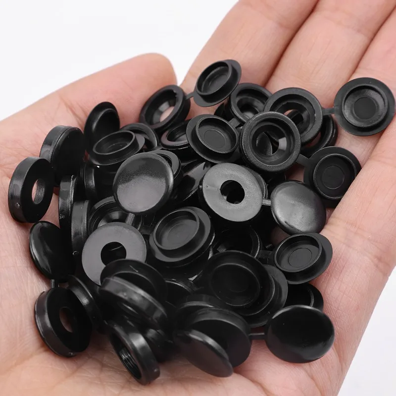 100-500Pcs Nail Screw Caps Plastic Protective Covers Car Nuts Decorative Cover Self-tapping Screw Folding Cap Furniture Hardware