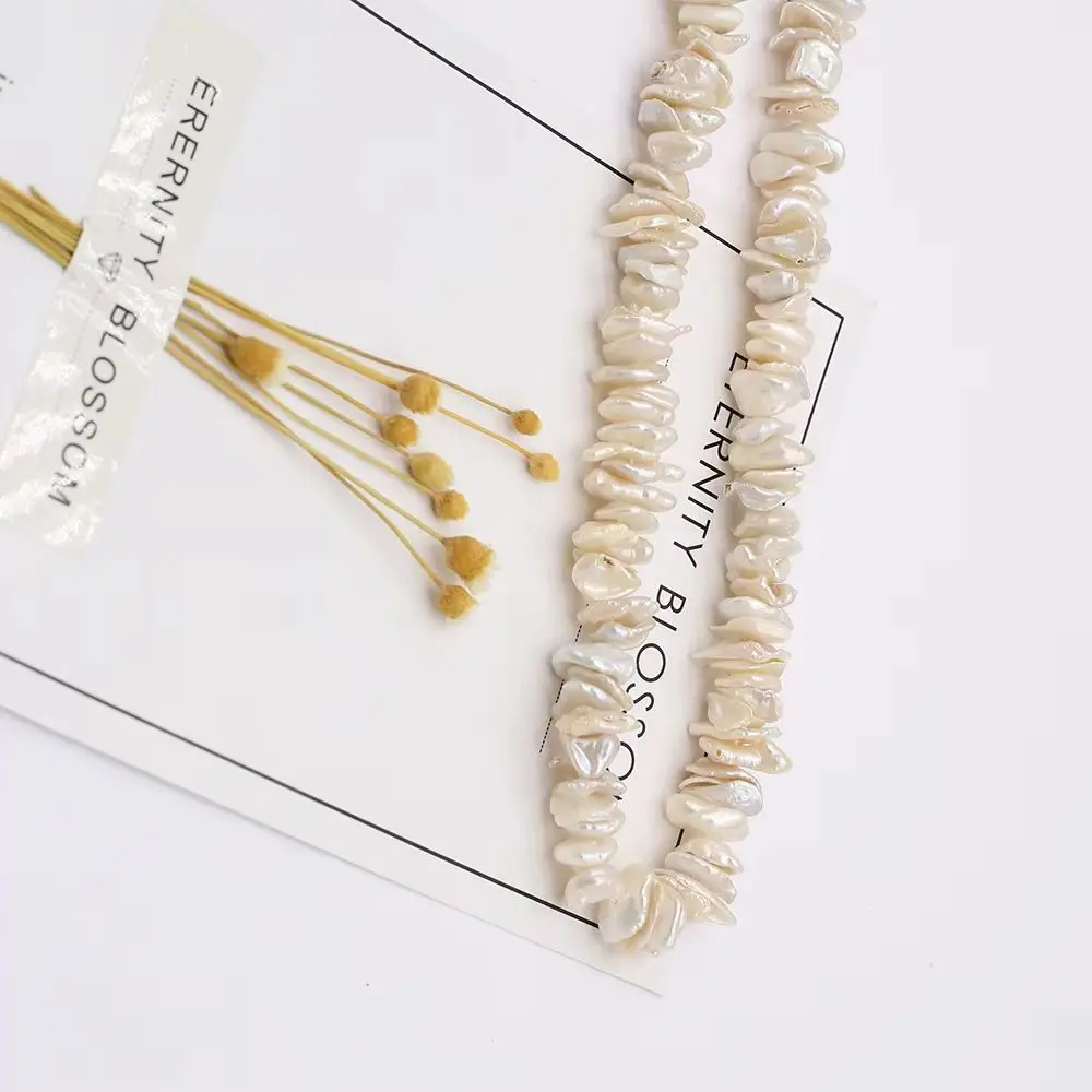 Natural Freshwater Pearls Irregular Shapes Spaced Pearl Beads Jewelry Making DIY Necklaces Bracelets Accessories Gifts