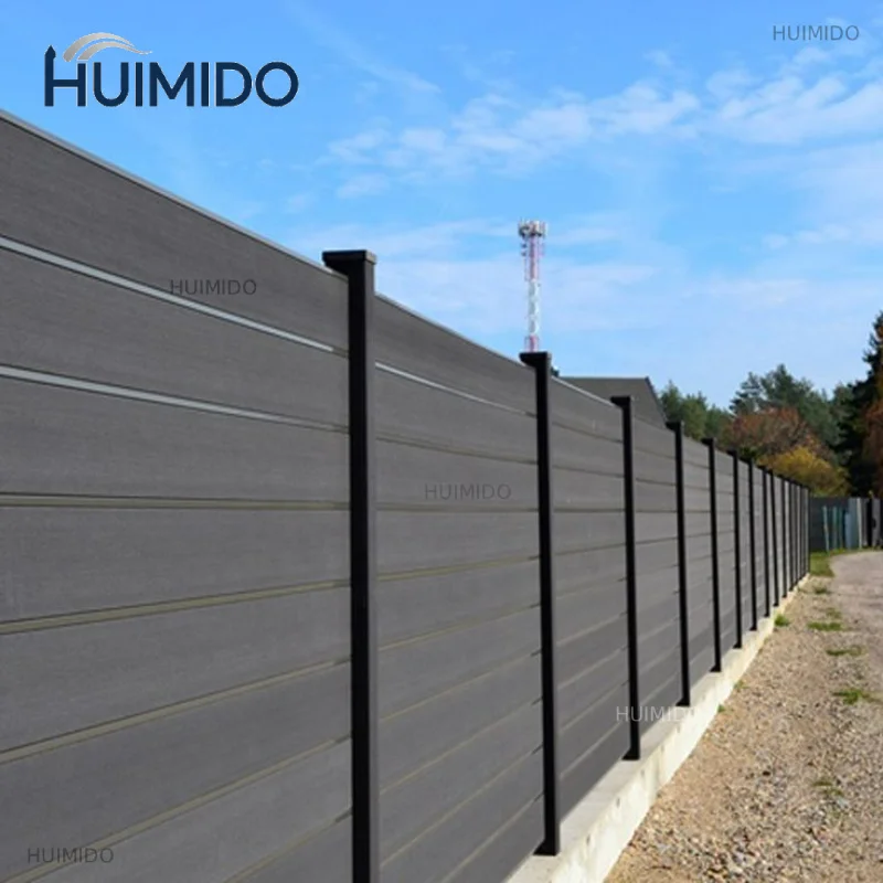 Aluminum Vertical Privacy Fence Panels Powder Coated for Modern Garden Courtyard Projects