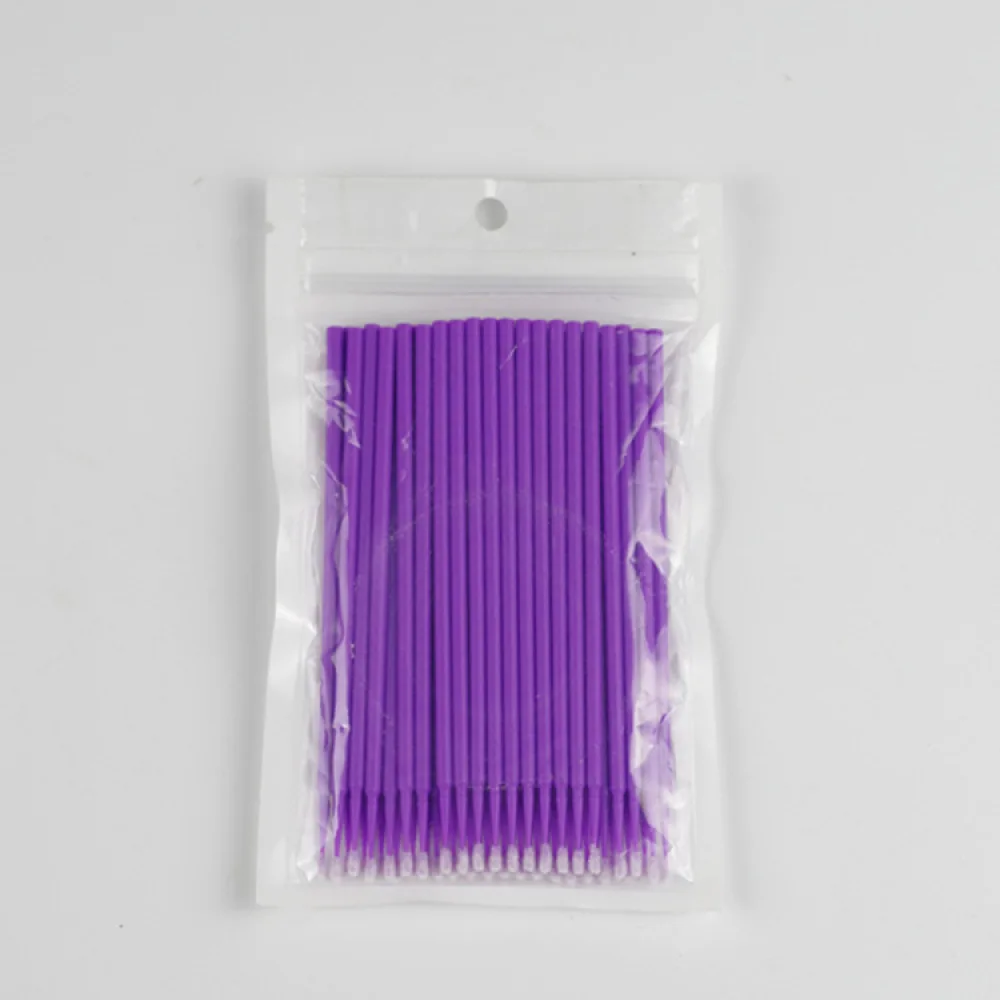 Micro Swabs For Eyelash Extensions Removal Tools Cleaning Applicator Precision Makeup Accessory Cosmetic Cotton