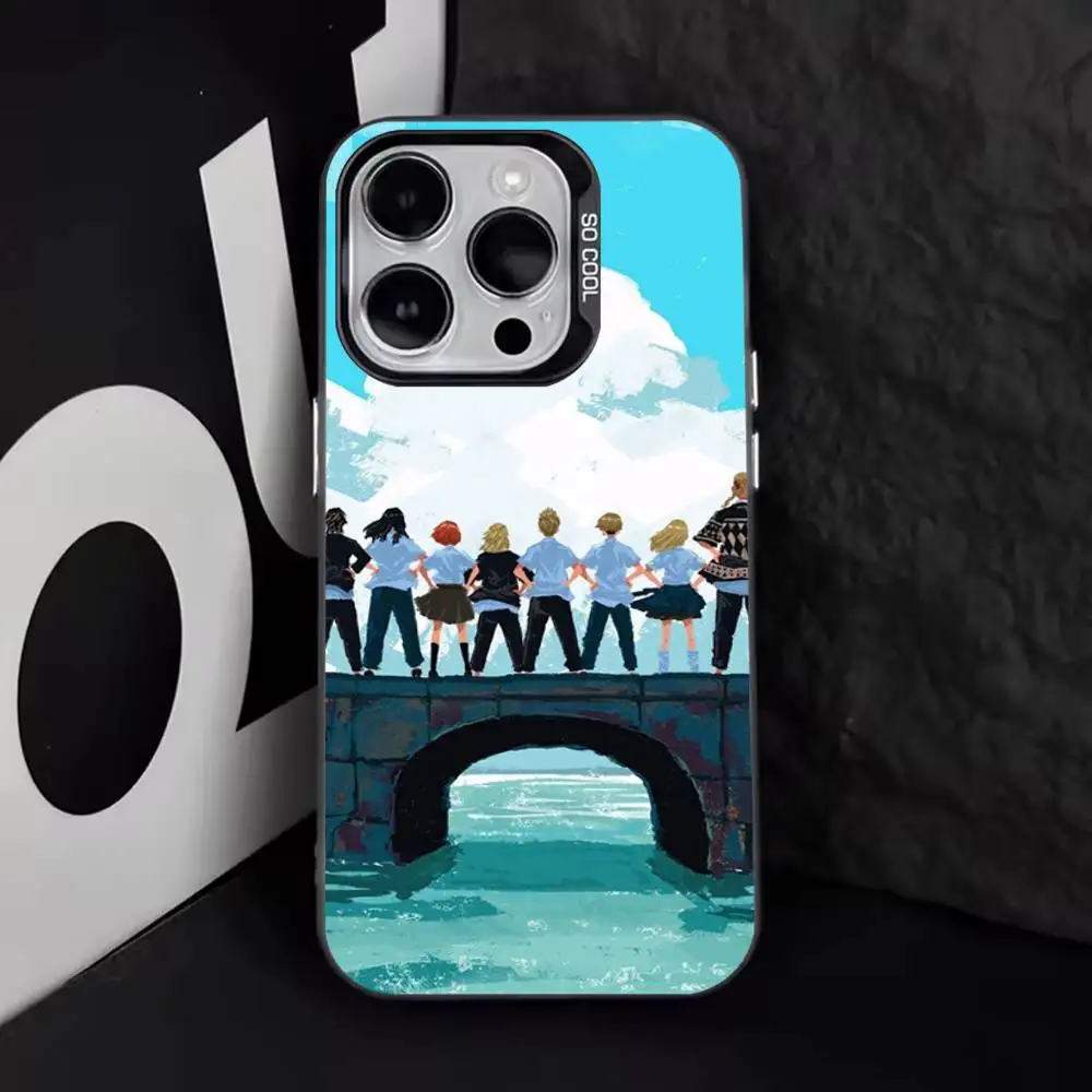 حافظة هاتف أنيمي T-Tokyo Revengers لهاتف آيفون 17,16,15,14,13,12,11,Pro,Max,Plus,E,Air,غطاء بلاستيكي صغير #3