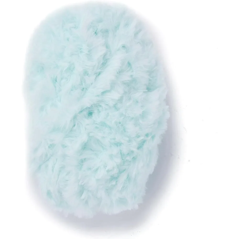 1 рулон полиэфирной нейлоновой пряжи для вязания мягкого пальто, шарфа, светло-голубой, 4,5 мм 1 рулон полиэфирной нейлоновой пряжи для вязания мягкого пальто, шарфа, светло-голубой, 4,5 мм