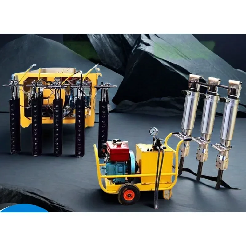 Mine hydraulic electric static blasting column crack rock rod rock thunderbolt machine HOT SALES
