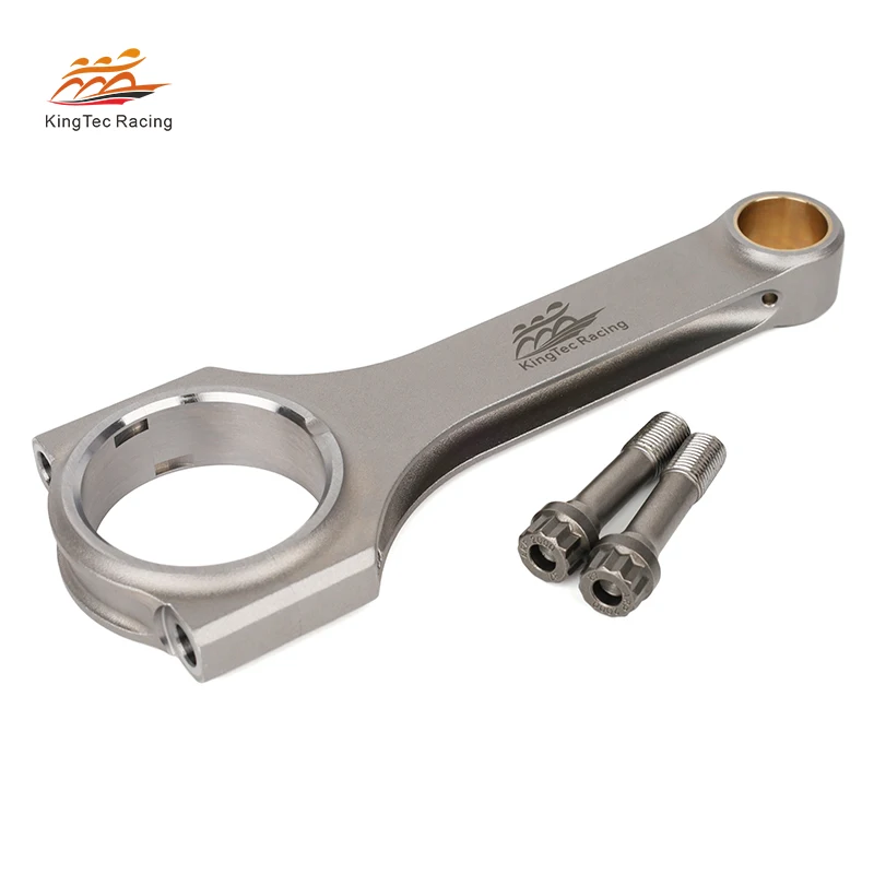 KTC Racing 4E 4340 ปลอมแปลง H-Beam แท่งเชื่อมต่อสําหรับ Toyota 4EFTE 4EFE 4EF-TE พร้อมสลักเกลียว ARP