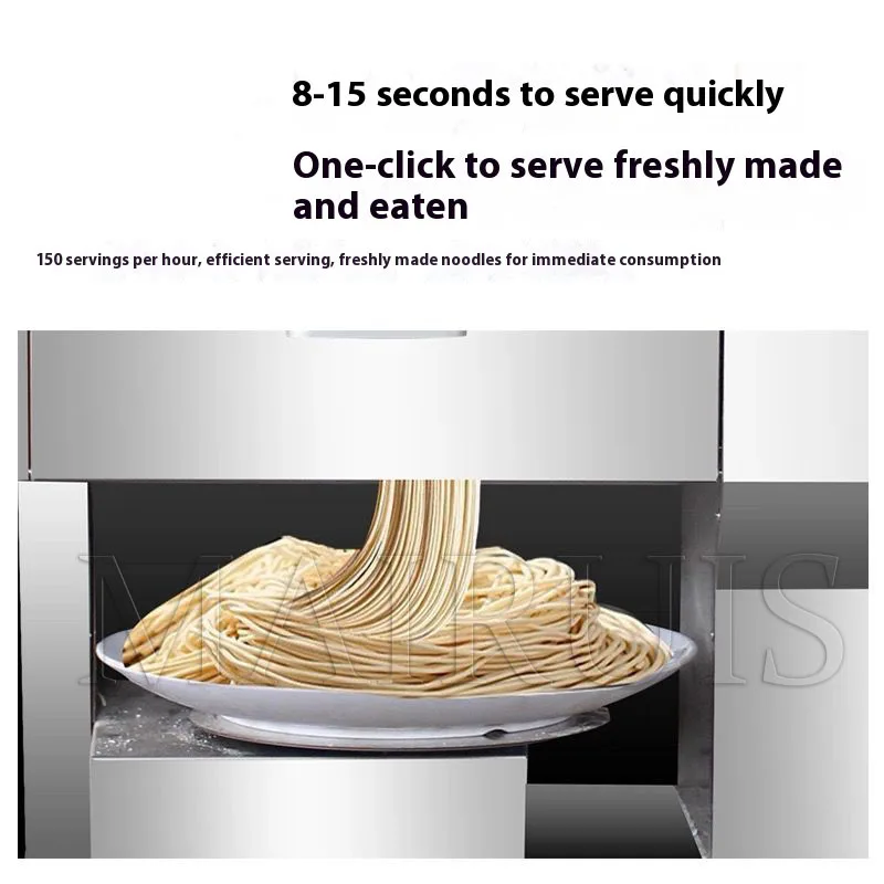 ماكينة صنع المعكرونة الطازجة الأوتوماتيكية بالكامل ماكينة صنع المعكرونة الكهربائية الصغيرة الحجم #5