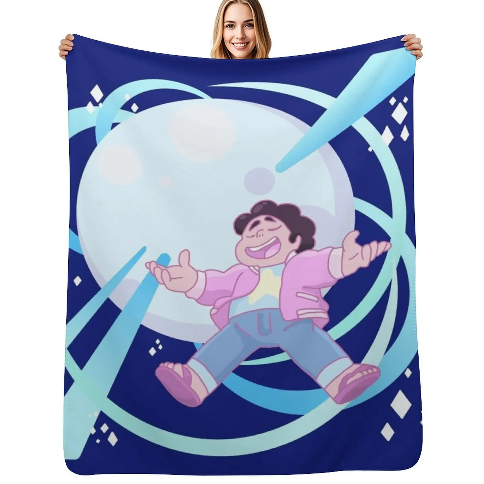 Steven Universe the Movie Throw Blanket Multi Purpose Soft Warm Blanket for Home Travel