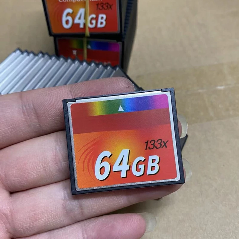 A+for 1/5/10Pcs 64GB Transcend CompactFlash CF Card 133x Speed Flash Memory Card