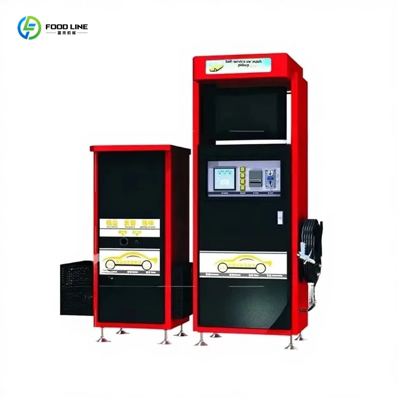 Customized Self-Service Coin Car Wash Station 24-Hour Operation Galvanized Sheet Equipment