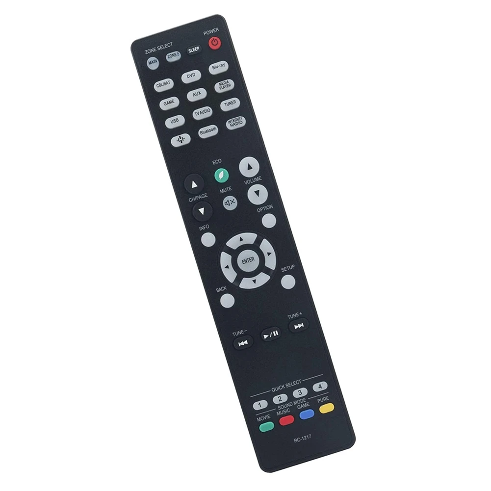 Substituição do controle remoto para o receptor Denon AV, RC-1217, 30701024500AD, AVR-X1500H, AVR-S750H, AVR-X1400H, AVR-X1600H, AVR-S730H
