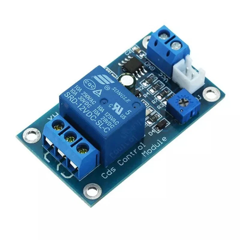 XH-M131Photosensitive Resistor Module Brightness Automatic Control Module5V 12VLight Control Relay Light Switch