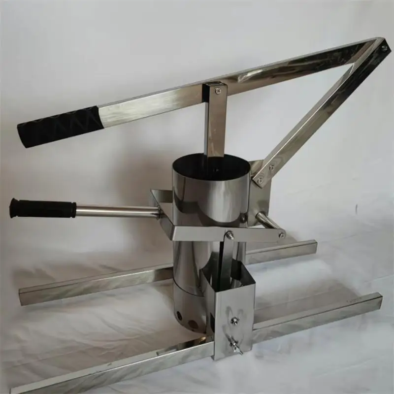 

Hand Press Meat Ball Maker Stainless Steel Manual Stuffed Fish Meatball Extruding Forming Machine