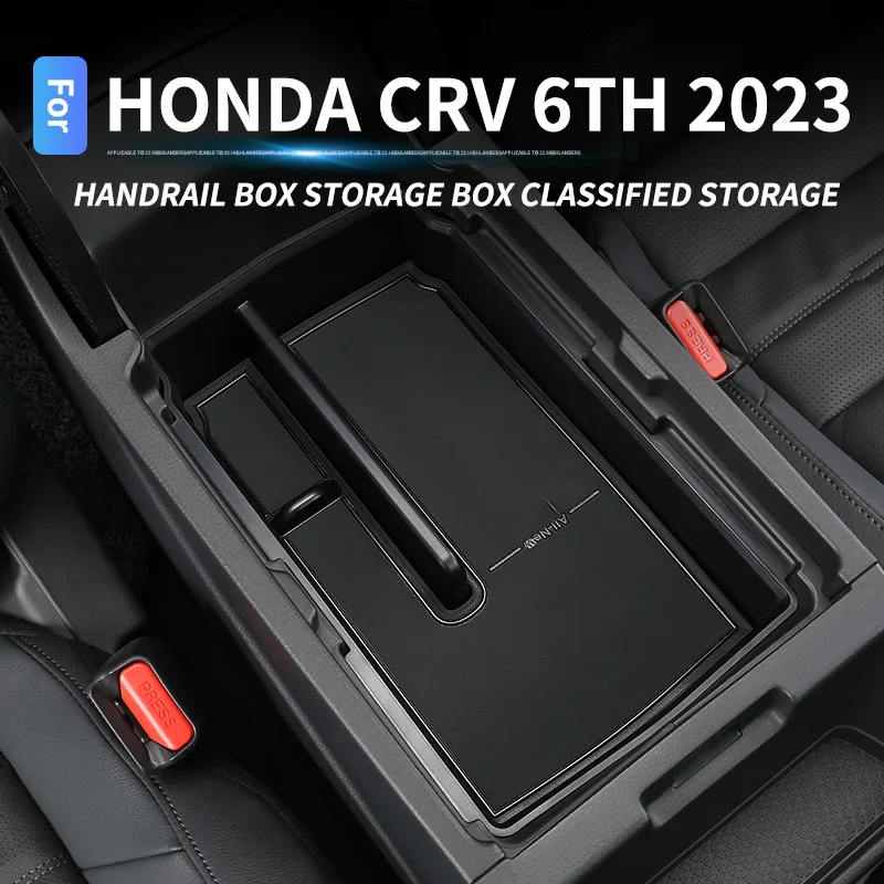 

Car Center Console Armrest Box Storage Box For Honda CRV 2023 2024 2025 CR-V 6th Organizer Container Holder Tray Accessories