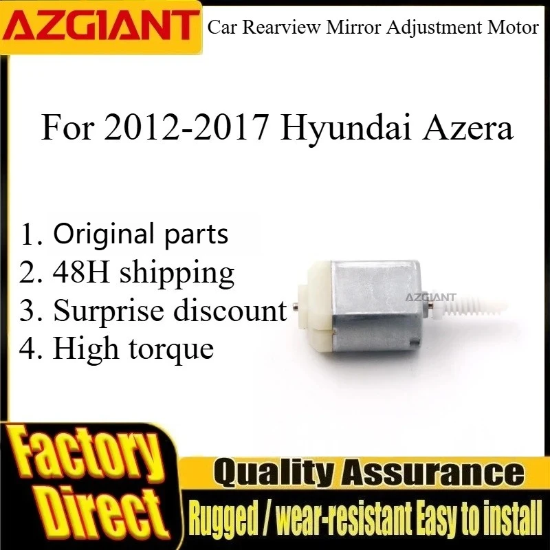 Azgiant Car Rearview Mirror Adjustment Motor FC140RD09490 original For 2012-2017 Hyundai Azera electric car conversion kit