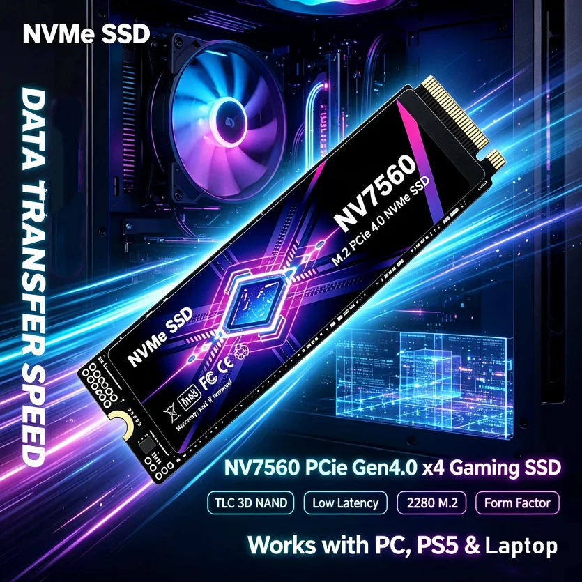NV7560 M.2 2280 PCIe4.0 X4 NVM - Pc Gaming Vs Ps5 ulasan dan harga