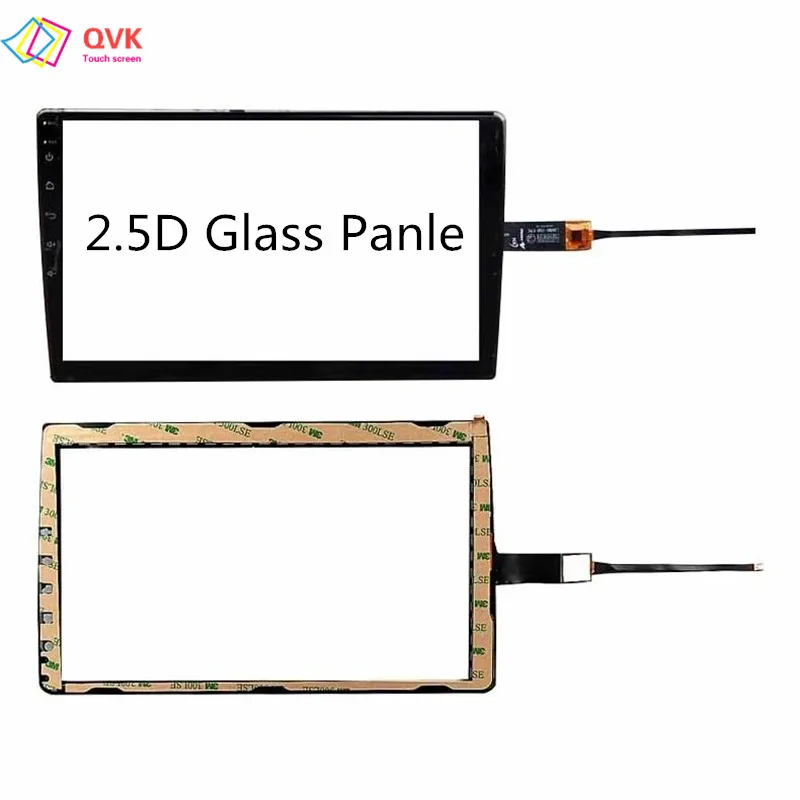 QVK 2.5D 9/10.2 INCH Touch For Junsun V1 Pro Android 9.0 Radio Multimedia Player touch screen panle Lexus RX300