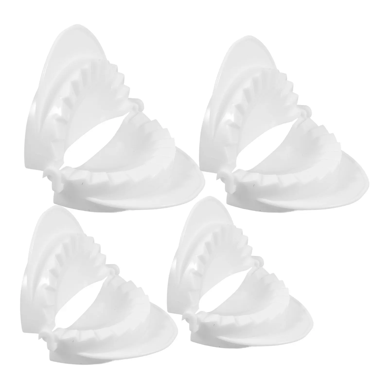 Juego de 4 Moldes para Hacer Dumplings, Molde Manual para Hacer Empanadas, Herramienta de Cocina, Prensa para Masa, Molde para Hacer Dumplings Chinos