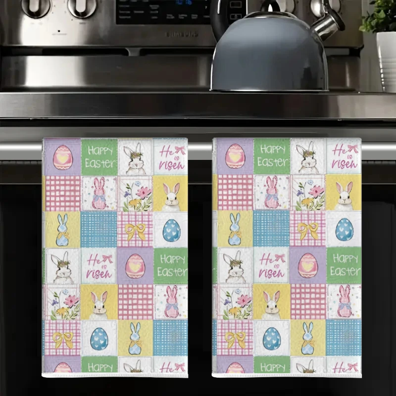 2 Stück, Oster-Küchentücher mi – Home Cooking Is The Best Bewertung und Preis