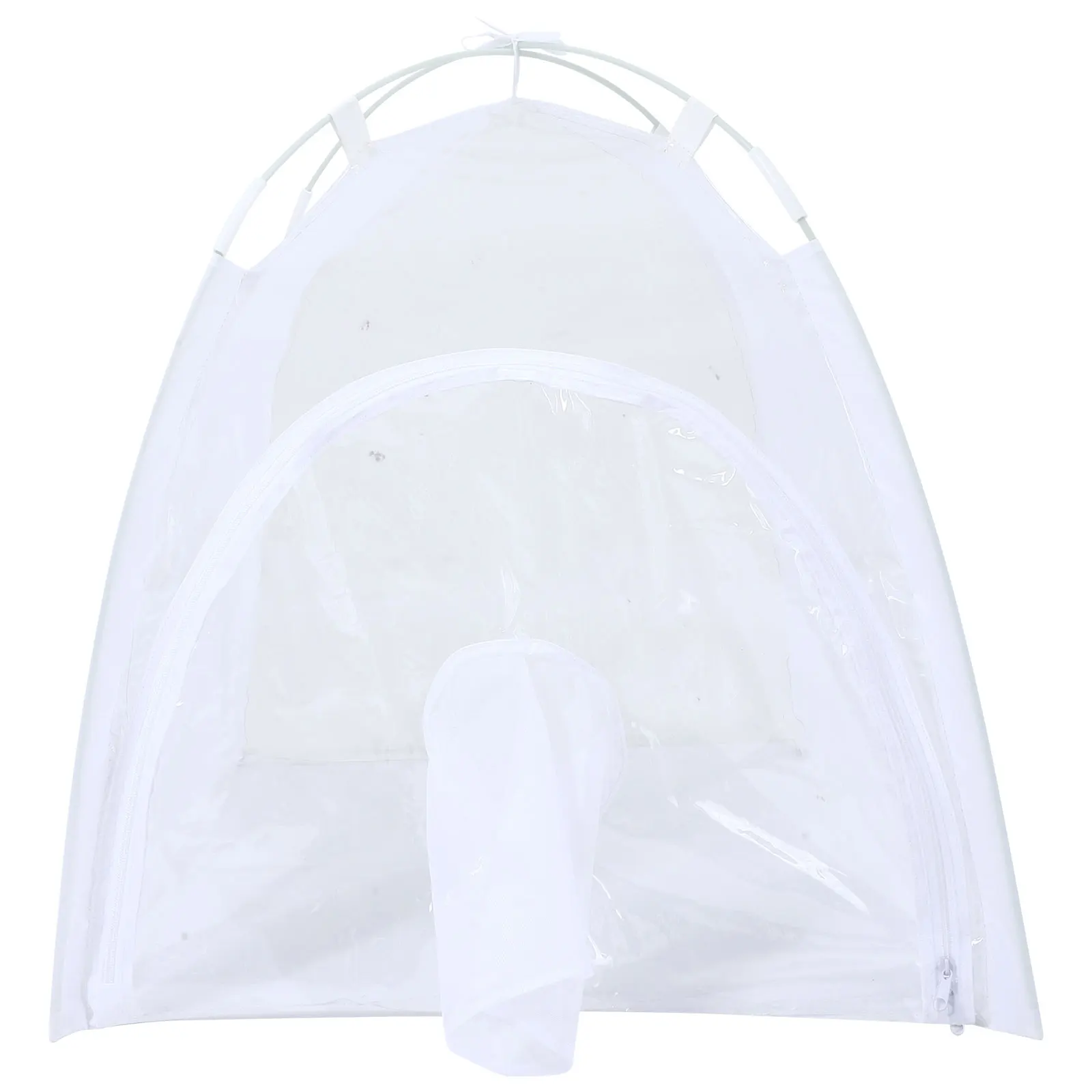 

Mini Greenhouse Insect Cage 22x22x28 Inch Plant House Butterfly Enclosure PVC Mesh Breeding Habitat Portable Ventilated Storage