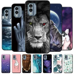 For Nokia X30 5G Case TA-1443 6.43 Cool Phone Cover Silicone Case For Nokia X30 5G Case TA-1450 Animals Bumper Fundas Shells
