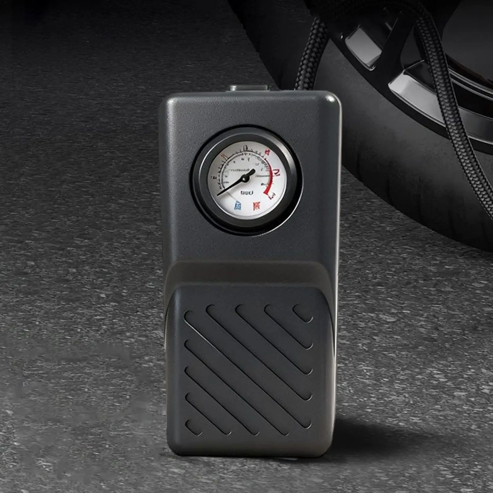 Air Pump For Car Tires Rechargeable Cordless With Pressure Gauge Portable Air Pump For Car Tires For Motorcycle Electric Scooter