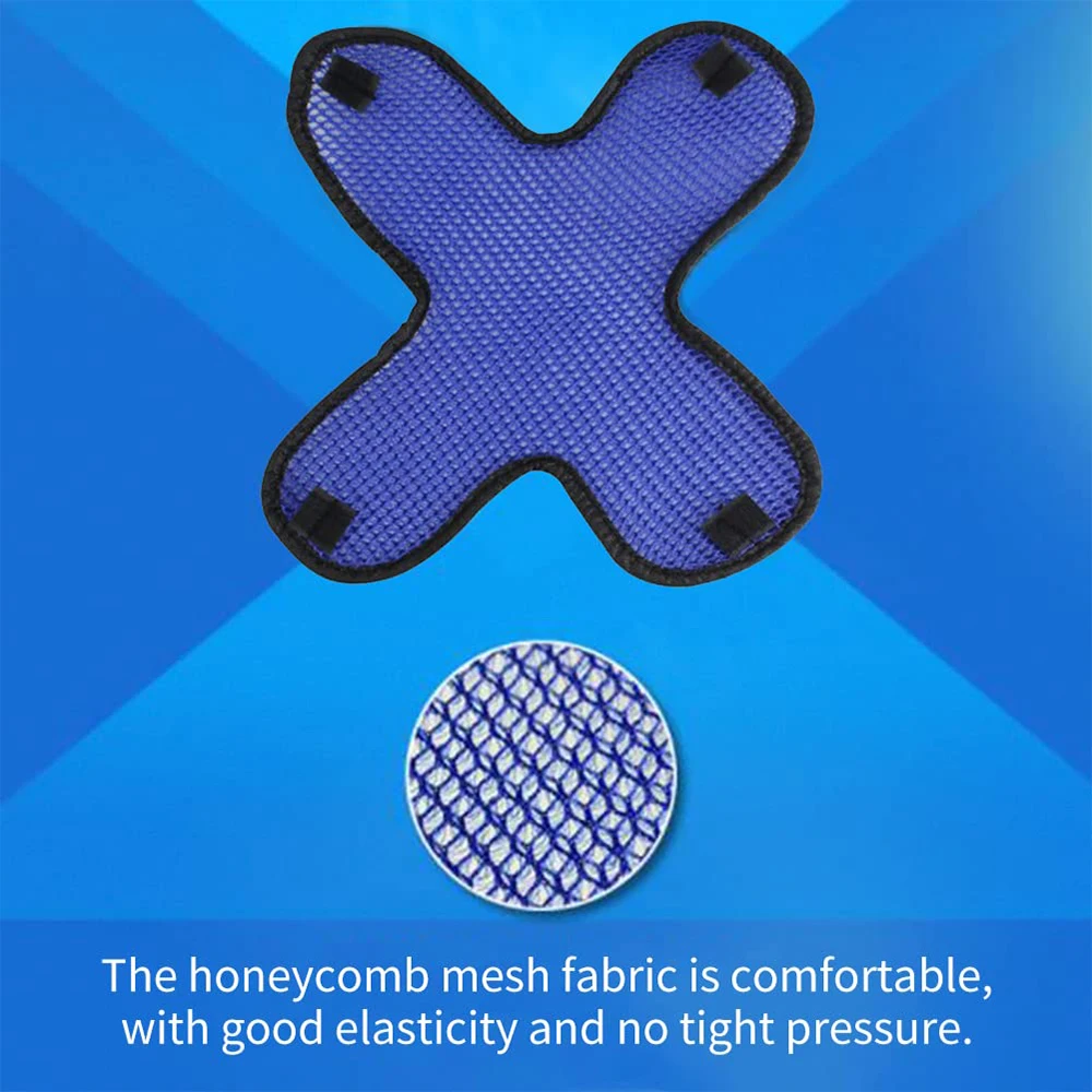 1pc Motorcycle Helmet Honeycomb Mesh Pad Insulation Lining Heat-Resistant Breathable Safety Pad