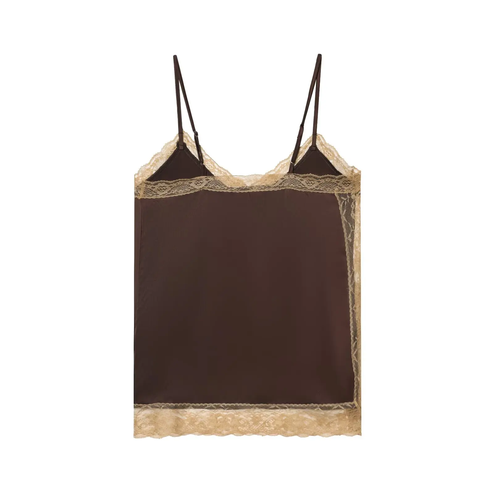 Faionable Top in pizzo con trama in raso di seta e gonna longuette Set Abbigliamento da donna Autunno Nuovo abito a due pezzi dal design Sle Ele