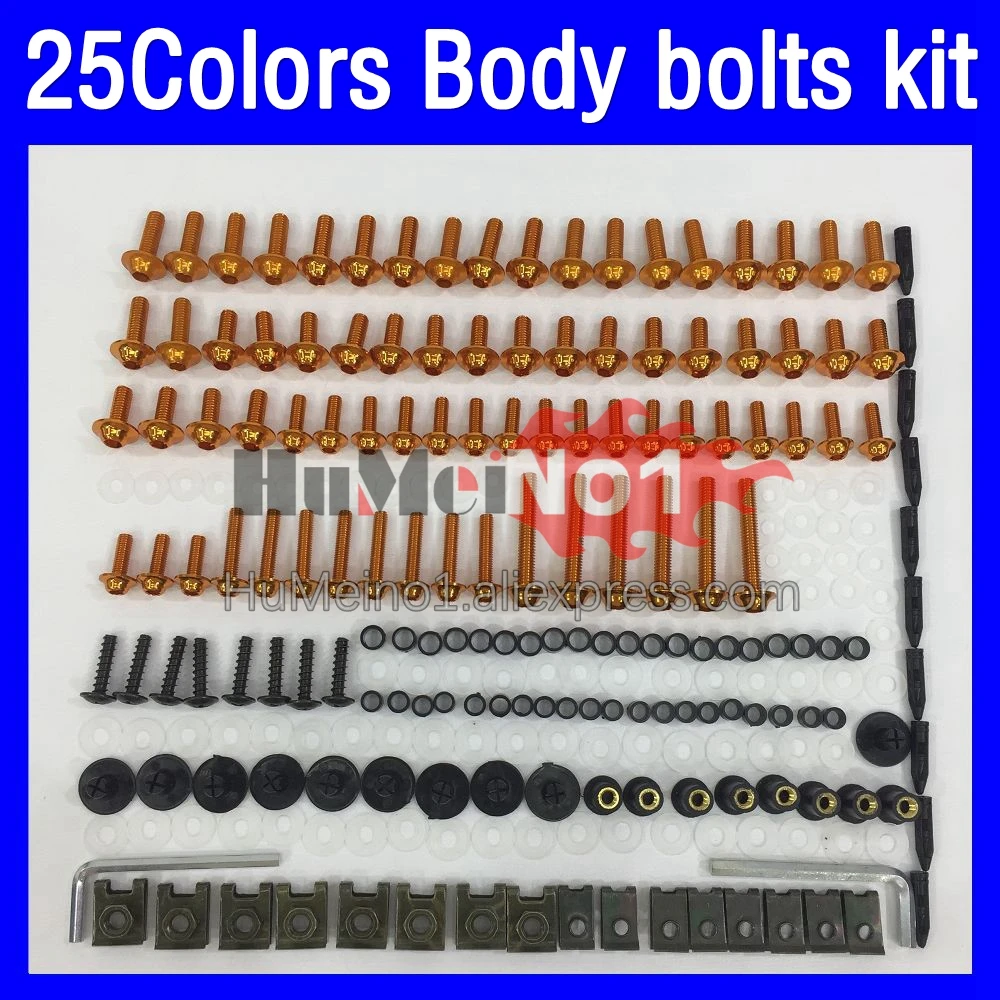 268ps Fairing bolts full screw kit For HONDA CBR250 R CBR 250R CBR250R 11 12 13 14 15 2011 2012 2013 2015 Body bolt screws Nuts