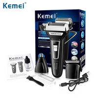 Kemei KM-6559 Professional Electric Hair Clipper Cordless USB Rechargeable Razor Men's Trimmer Beard Nose Hair Trimmer