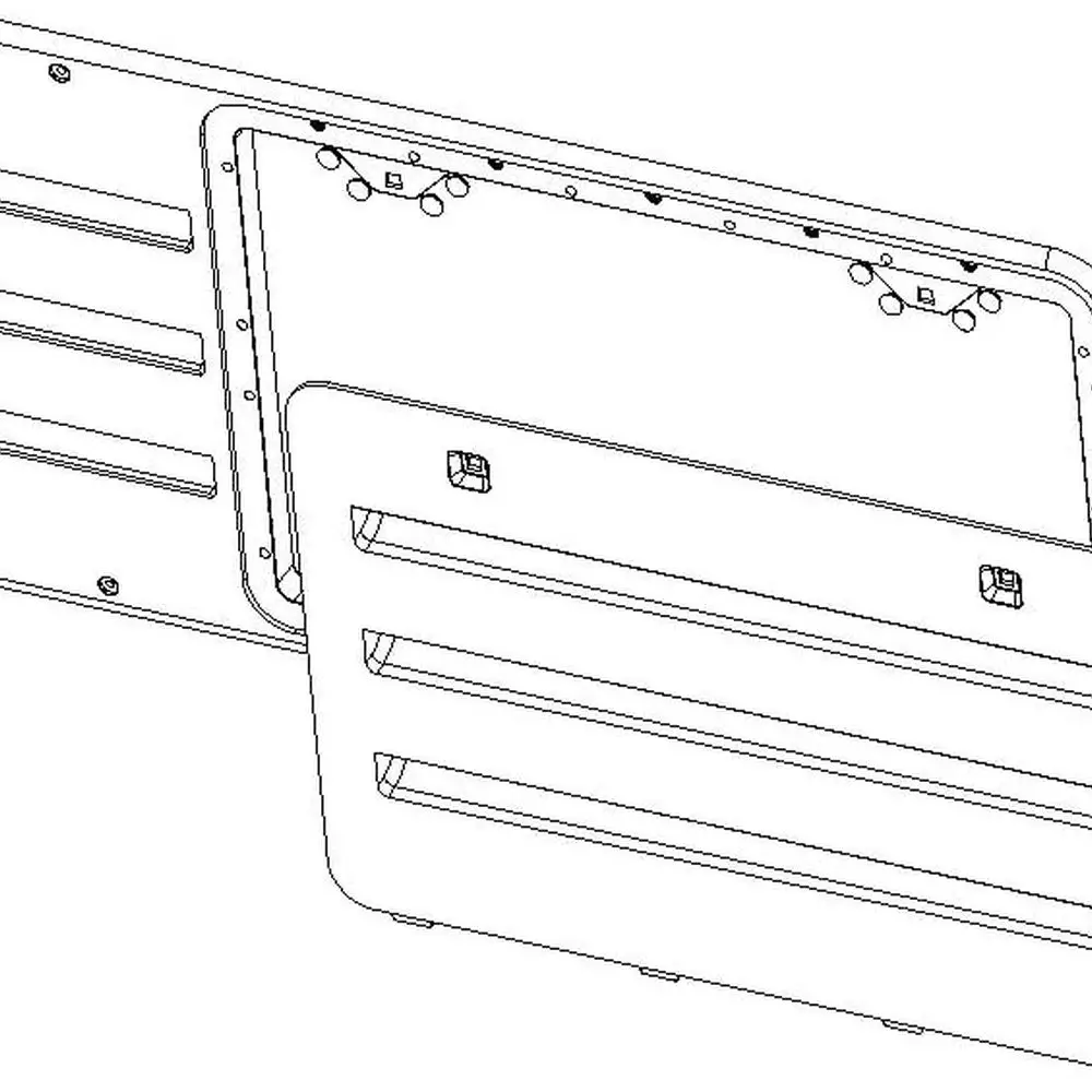 NORCOLD INC Norcold 628073BK Vent Door Assembly