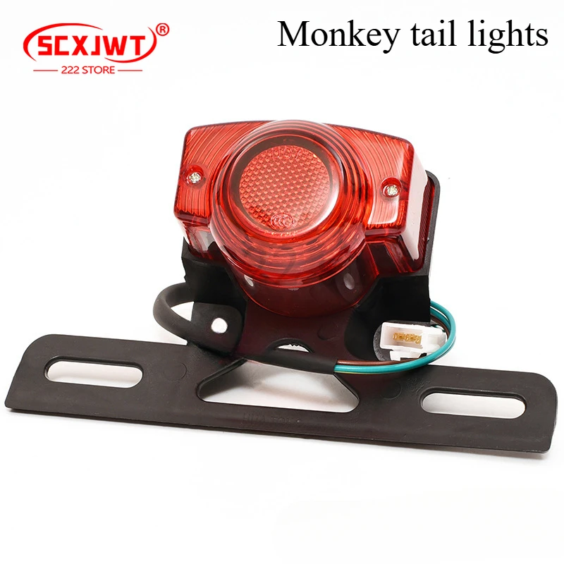 Tail Light Motorcycle Rear Lamp Taillight for Honda Monkey Z50 Z50JZ Z 50 KDF Bike