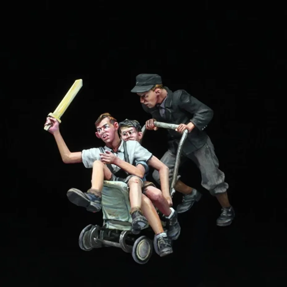 1/35 Resin Model Figure GK, Unassembled and unpainted kit