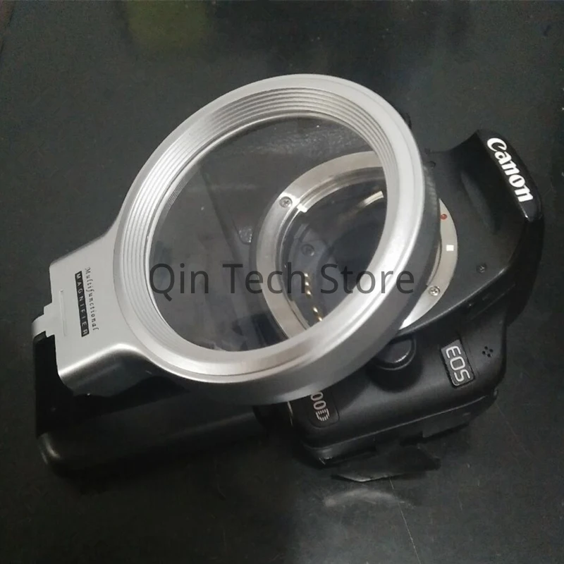 For Photography Camera Focus Split Screen CCD CMOS Lens Cleaning Repair Replace Eyelead 3x Magnifying Glass with LEDs Foldable