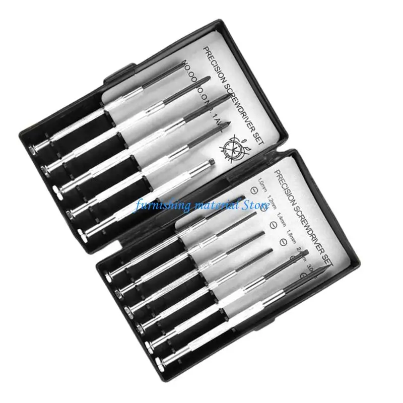 Y5GD Precise Screwdriver Tool For Watches Eyewear Electronics Phones Laptops Durability Carbon Steel Construction