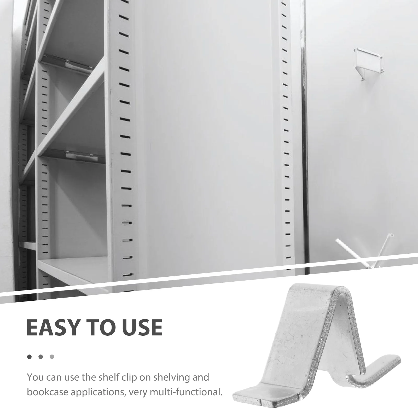 10 Pcs Shelf Support Metal Supports Shelf Clips Cabinet Clips Safe Iron Bookcase File Cabinet Accessories Hardware