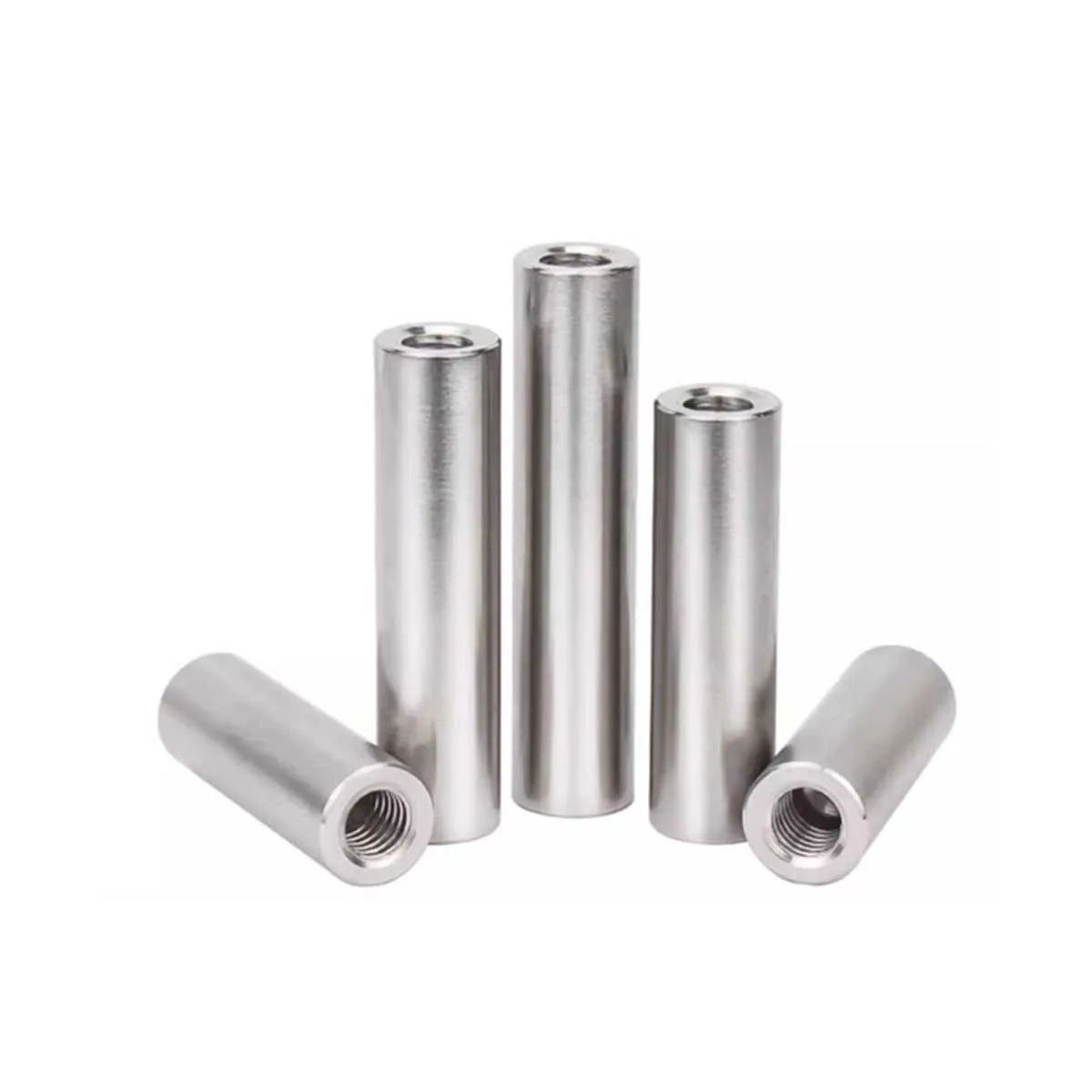 304 Stainless Steel Internal Threaded Cylindrical Pin/Hole Positioning, Connecting Rod Double End Pin M3M4M5M6M8M10