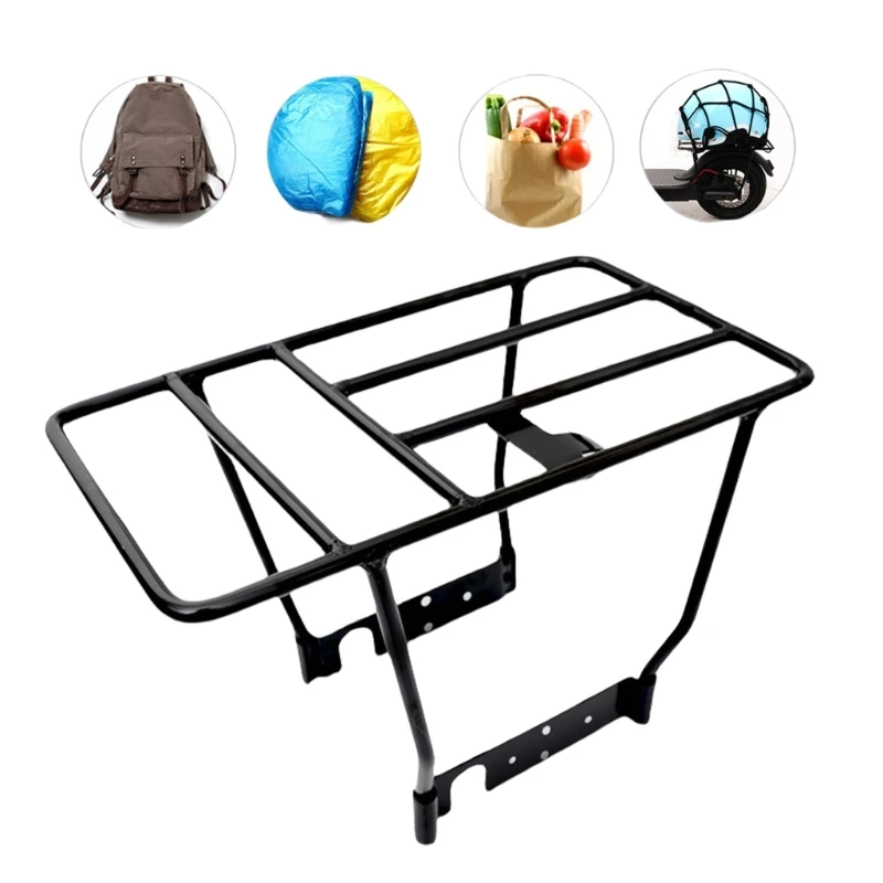 652F Electric Scooter Rear Rack Scooter Luggage Cargo Rack Thicken Rear Shelf Rack Aluminum Alloy Scooter Luggage Carriers