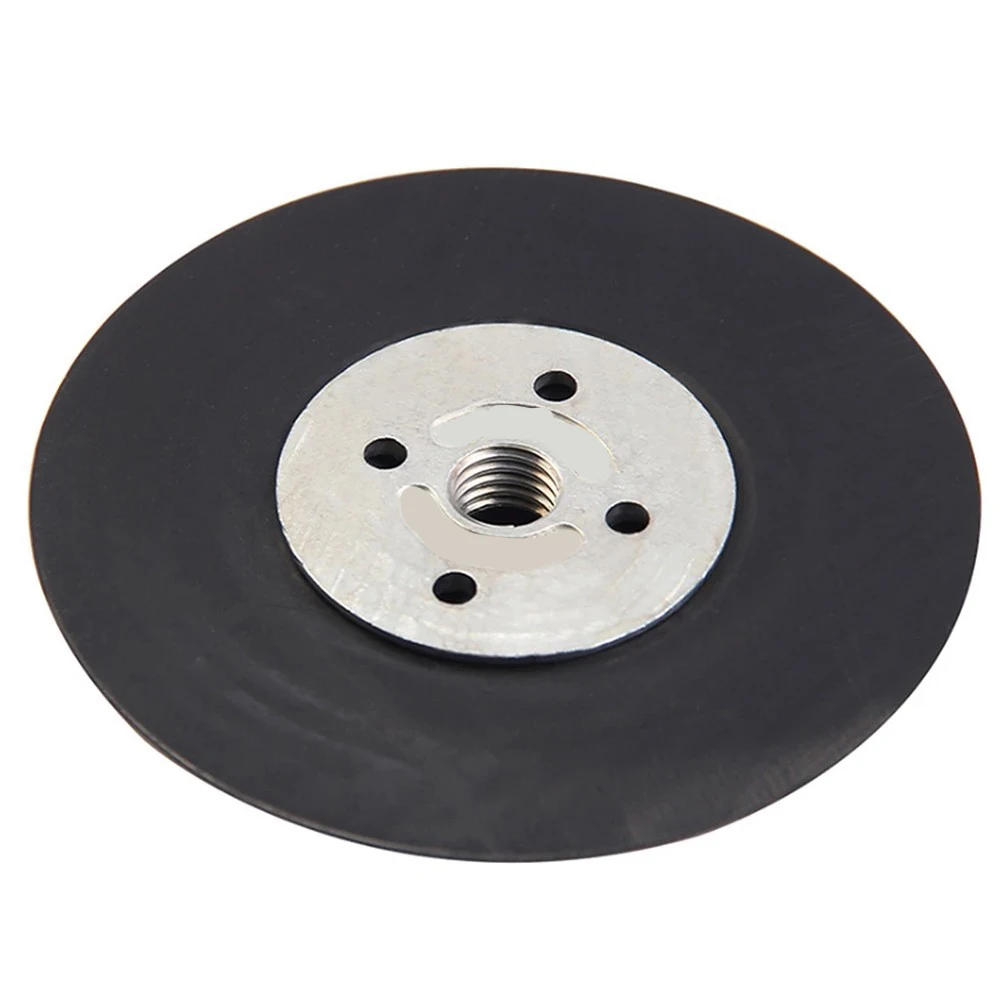 150mm Diameter Backing Pad for M14 Thread with Lock Nut 6 Inch Compatible with Fibre Disc Sanders and For Angle Grinders