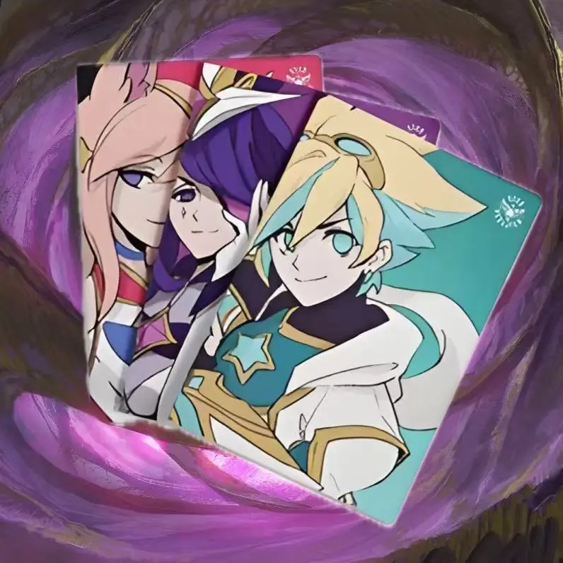 Блокнот StarGuardian Ahri Ezreal Syndra League of Legends, оригинальная оригинальная упаковка, совершенно новая